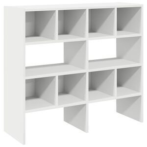 vidaXL kenk&auml;telineet 2 kpl pinottava valkoinen 89,5x30x40 cm