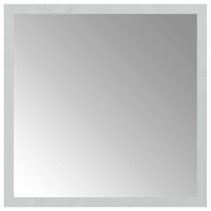 vidaXL LED kylpyhuonemirror L&auml;pin&auml;kyv&auml; 30 x 30 cm karkaistu lasi