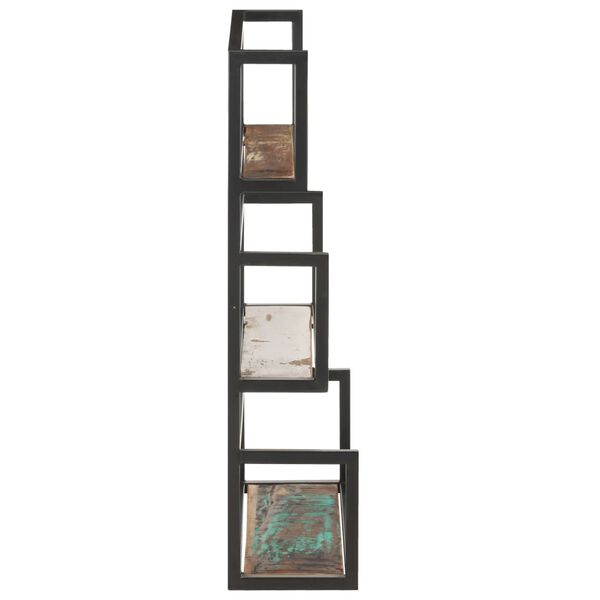 vidaXL Seinähylly 60x20x85 cm kierrätetty täyspuu