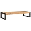 vidaXL Kylpyhuoneshelf Ruskea 120 x 50 x 23 cm Kovan karkean mangopuun