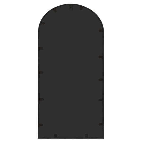 vidaXL Peili musta 70x30 cm rauta sisäkäyttöön