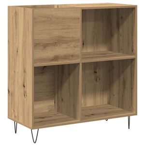 vidaXL Levykaappi artesaani tammi 85 x 38 x 89 cm Tekninen puu