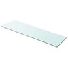 vidaXL Hyllypaneeli Kirkas Lasi 100x30 cm