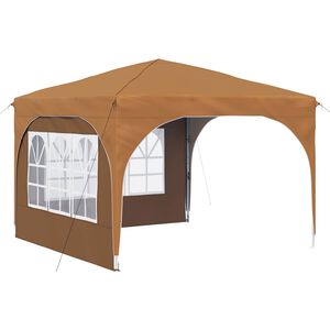 vidaXL Pop-up Juhlateltta 290 x 290 x 245 cm Beige