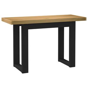 vidaXL Ty&ouml;p&ouml;yt&auml; NOAIN U-muotoiset jalat 120x50x75 cm massiivipuu m&auml;nty