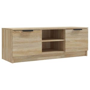 vidaXL TV-taso Sonoma-tammi 102x35x36,5 cm tekninen puu