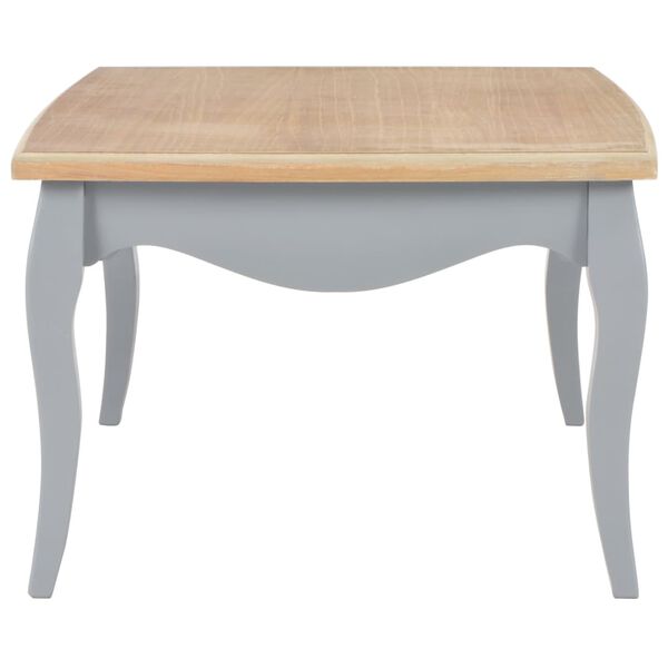 vidaXL Sohvap&ouml;yt&auml; harmaa ja ruskea 110x60x40 cm t&auml;ysi m&auml;nty