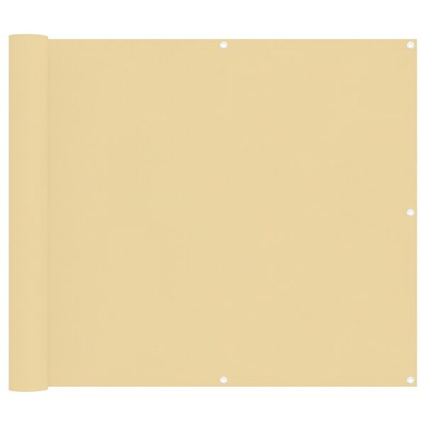 vidaXL Parvekkeen Verho PU-pinnoitettu Oxford alu