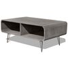 vidaXL Sohvap&ouml;yt&auml; 90x55,5x38,5 cm t&auml;ysi keisaripuu harmaa
