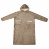 vidaXL Viltti-huppari Camel xl Fleece ja flanelli