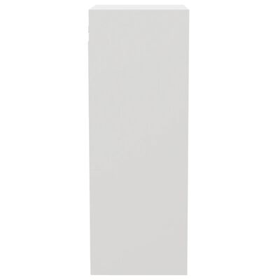 vidaXL Seinäkaappi valkoinen 34,5x32,5x90 cm tekninen puu