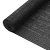 vidaXL N&auml;k&ouml;suoja musta 1,5x10 m HDPE 75 g/m&sup2;