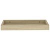 vidaXL Loggia sein&auml;hyllyt 2 kpl tammi 40x15x4 cm MDF