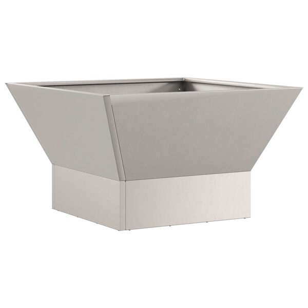 vidaXL Tulisija Ruskea 60 x 60 x 35 cm Teräs