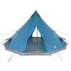 vidaXL Perhe Tipi Teltta katolla Sininen ja harmaa 560 x 560 x 300 cm
