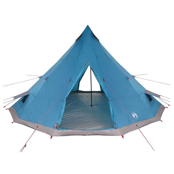 vidaXL Perhe Tipi Teltta katolla Sininen ja harmaa 560 x 560 x 300 cm
