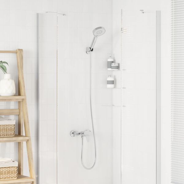 vidaXL Suihkup&auml;&auml;n sarja Kromi G 1 / 2 tuumaa Messinki