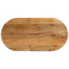 vidaXL P&ouml;yt&auml;levy 120x60x2,5 cm ovaali t&auml;ysi mangopuu