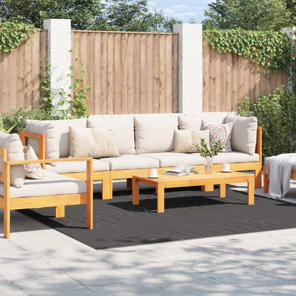 vidaXL Alue matot Neli&ouml; Antrasiitti 240 x 240 cm