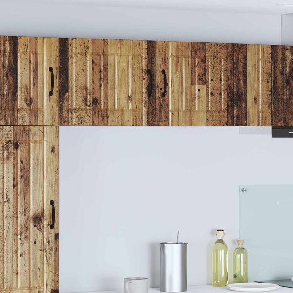 vidaXL Keitti&ouml;kaappi Vanha puu 50 x 31 x 40 cm Tekninen puu