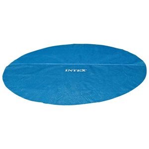Intex Uima-altaan aurinkoenergiasuoja sininen 348 cm polyeteeni