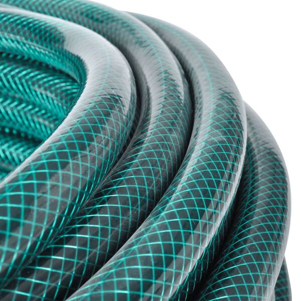 25 m Vihre&auml; Joustava PVC Letku 3/4 Tuuman Halkaisija sis. 3 Liitint&auml;