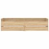 vidaXL Sängynrunko laatikoilla Sonoma-tammi 90x190 cm