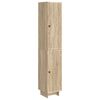 vidaXL Kaappisarja 2 pcs Sonoma-tammi 34,5 x 33 x 90 cm Tekninen puu