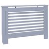 vidaXL L&auml;mp&ouml;patterin suoja antrasiitti 112x19x81,5 cm MDF
