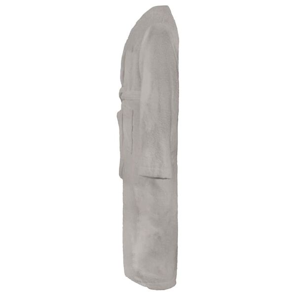 vidaXL Kylpytakki KINN Harmaa S Puuvilla