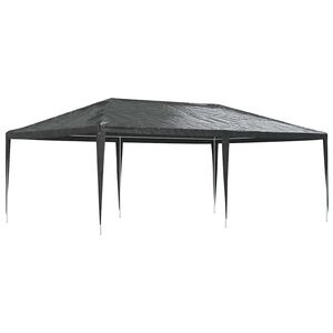 vidaXL Ammattilaisten juhlateltta 4x6 m antrasiitti 90 g/m&sup2;