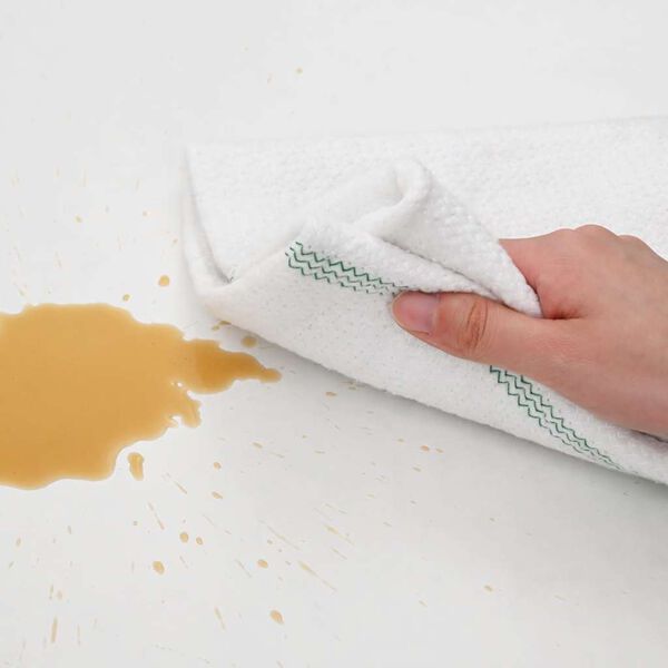 vidaXL puhdistusliinat 50 kpl valkoinen vihreill&auml; raidoilla 50x60 cm