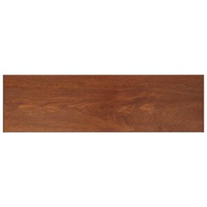 vidaXL Ikkunakynnys Ruskea puu 140 x 40 x 4,5 cm Polyvinyylikloridi