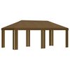 vidaXL Gazebo-kansio 6 x 3 m Taupe Polyesteri 190