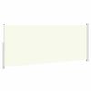 vidaXL Sisäänvedettävä terassin sivumarkiisi 200x500 cm kerma