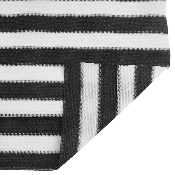 vidaXL N&auml;k&ouml;suoja antrasiitti ja valkoinen 2x50 m HDPE 195 g/m&sup2;