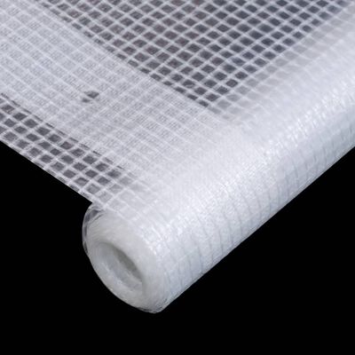 vidaXL Leno suojapeite 260 g/m² 3x10 m valkoinen