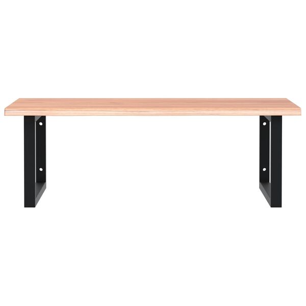 vidaXL Pesuallashylly sein&auml;lle ter&auml;s ja t&auml;ysi tammi