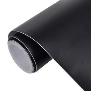 vidaXL Auton p&auml;&auml;llystekalvot 2 kpl mattamusta 100x150 cm + 50x150 cm