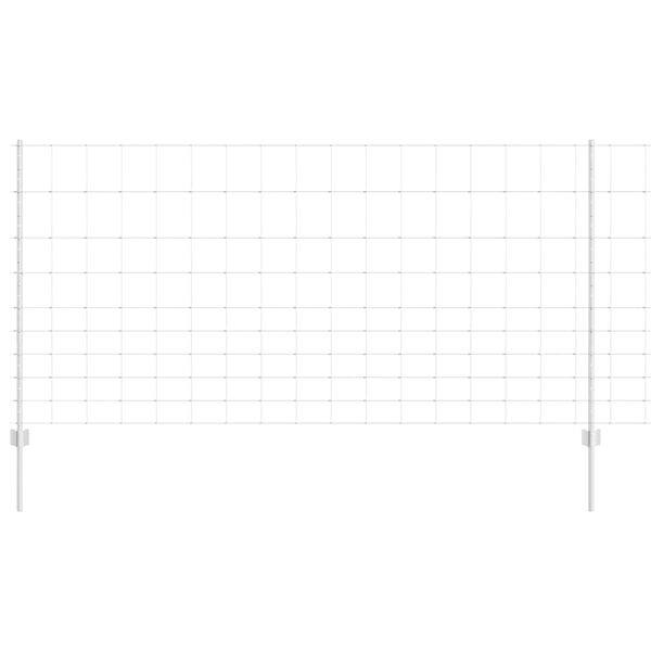 vidaXL Aita ja Tuki Hopea 1,2 x 25 m Ter&auml;s