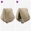 vidaXL Pakkassuoja kasviryhmille 3 pcs Beige 2 x 2,36 m