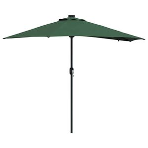 vidaXL Puutarhavarjo Vihre&auml; 294 x 150 x 223 cm Polyesteri ja ter&auml;s