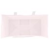vidaXL Paperikassit 250 kpl kahvoilla pinkki 21x11x31 cm
