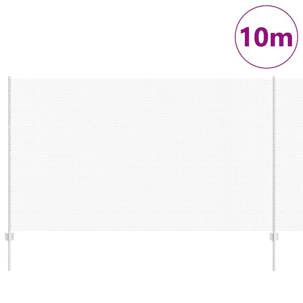 vidaXL Aita ja Tuki Hopea 1,4 x 10 m Ter&auml;s
