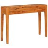 vidaXL Konsolipöytä Ruskea 110 x 30 x 80 cm täysi akaasiapuu