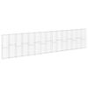 vidaXL Gabion-kivikori kansilla galvanoitu ter&auml;s 900x30x200 cm