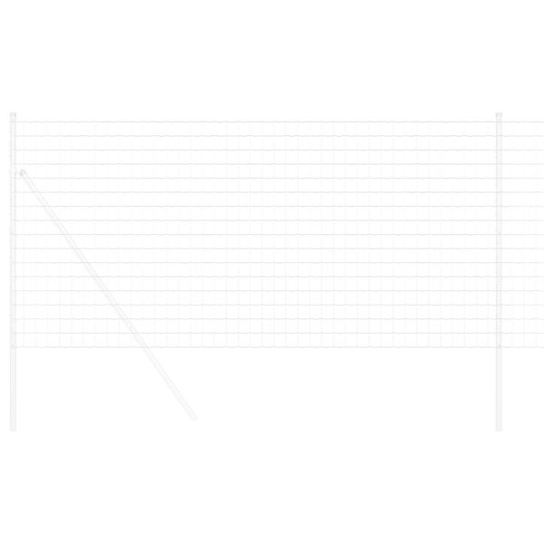 vidaXL Euroaita Hopea 1.4 x 10 m Kuumasinkitty rauta