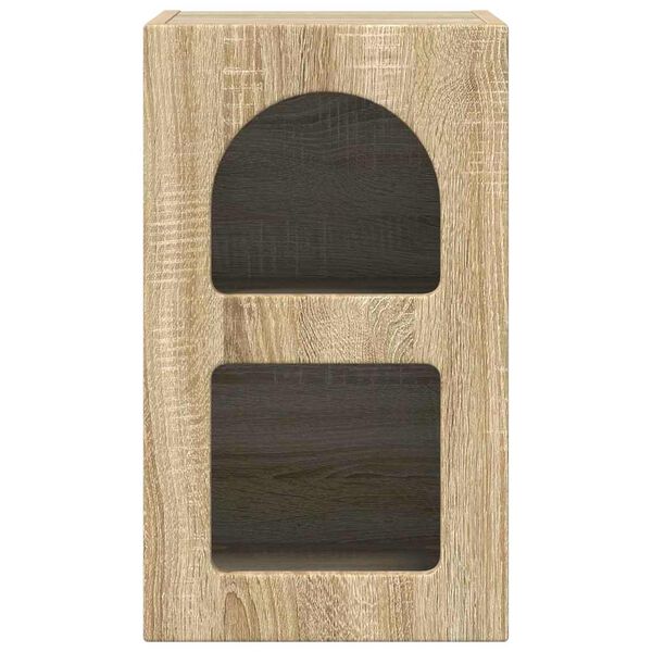 vidaXL Y&ouml;p&ouml;yt&auml; Sonoman tammi 29.5 x 35 x 50 cm Tekninen puu