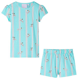 Lasten lyhythihainen pyjama harmaa 104