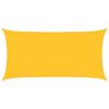 vidaXL Aurinkopurje 160 g/m&sup2; keltainen 2x4 m HDPE